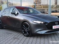 używany Mazda 3 2019r. FullLED, HUD, ACC, Skóra, Pakiet Zima, VAT23%