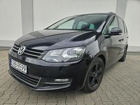 używany VW Sharan DSG # Panorama # Ksenony # Skóry # Ledy # II (2010-)