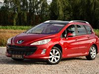 Używany Peugeot 308 SW 112 KM (82 kW) 2011 Bordowy (metalik, perła) Kombi