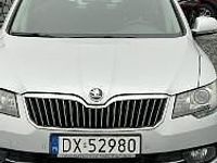 używany Skoda Superb II 1.6 TDI 105KM 2014r. panorama, navi, lift