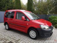 Używany VW Caddy 109 KM (80 kW) 2012 Czerwony Minivan