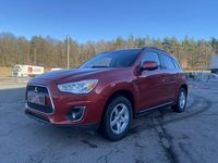Używany Mitsubishi ASX 116 KM (85 kW) 2014 Bordowy SUV