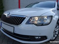 używany Skoda Superb 1,6D Navi Panorama Alu Światła dzienne Zarejes…