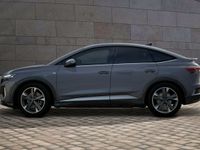 używany Audi Q4 e-tron Sportback_35 e-tron_MatrixLED_S line_Tempomat_Gwarancja_FV23%