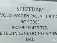 Używany VW Passat 2003