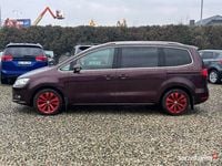 Używany VW Sharan 2016 Bordowy Minivan