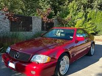 Używany Mercedes SL600 1994 Czerwony Kabriolet
