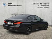 Używany BMW 540 Shadowline 340 KM (250 kW) 2022 Szary sophisto z brylantowym połyskiem metalizowany Sedan/Limuzyna