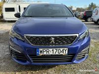 Używany Peugeot 308 SW GT-line 2018 Niebieski Kombi