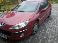 Używany Peugeot 407 2005 Wiśniowy Sedan/Limuzyna