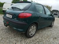 używany Peugeot 206 1.4dm 65KM 2001r. 213 654km