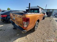 Używany Ford Ranger Wildtrack 2022 Pomarańczowy Pickup