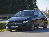 Używany Mercedes A180 AMG line 136 KM (100 kW) 2019 Czarny Hatchback