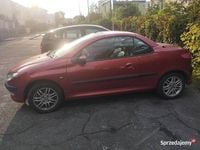 Używany Peugeot 206 CC 2002 Bordowy Kabriolet