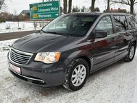 używany Chrysler Town & Country 3.6 V6 287KM 2016r. Skóra 7os. DVD …