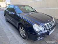 Używany Mercedes C180 2005 Granatowy Coupe