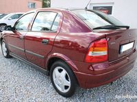 używany Opel Astra 1.8 Elegance BENZYNA + GAZ 1999r ZAREJESTROWANA