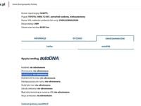 używany Toyota Yaris 1.3 Benzyna Zarejestrowany Ubezpieczony