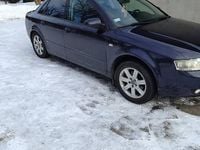 Używany Audi A4 S-Line 2003 Granatowy Sedan/Limuzyna