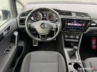 używany VW Touran 1.4 TSI 150KM, 2017r. ACC, Front Assist, Sound III (2015…