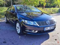Używany VW CC 140 KM (102 kW) 2012 Czarny Sedan/Limuzyna