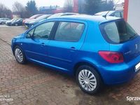 używany Peugeot 307 2.0 benzyna 2002r skóry klima zamiana