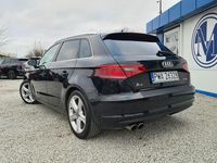 używany Audi A3 Sportback S-Tronic Navi Xenon Led Grzane Fotele 2xPDC Klimatronik …