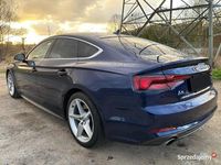 Używany Audi A5 Sportback S-Line 2018 Niebieski Hatchback