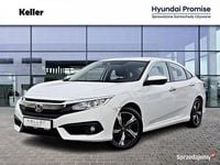 Używany Honda Civic 182 KM (133 kW) 2018 Biały Sedan/Limuzyna