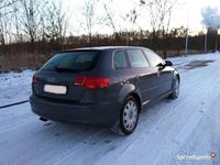 Używany Audi A3 Sportback 140 KM (102 kW) 2007 Szary Hatchback