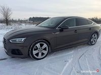 Używany Audi A5 Sportback 190 KM (139 kW) 2018 Brązowy Hatchback