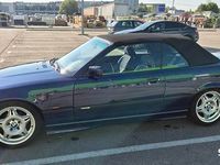 używany BMW 320 Cabriolet e36 Cabrio m52 Montrealblau Bez Rdzy
