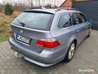 używany BMW 525 e-61 d. 2005r. Panorama skóra