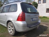 używany Peugeot 307 SW. 1,6 HDI srebrny