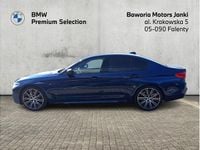 Używany BMW 530 Shadowline 265 KM (194 kW) 2019 Mediterranblue metallic metalizowany Sedan/Limuzyna