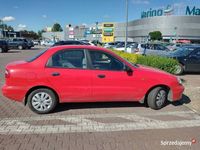 Używany Chevrolet Lanos 100 KM (73 kW) 2000 Czerwony Sedan/Limuzyna