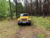 Używany Jeep Wrangler Sahara 2021 Żółty SUV