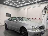 Używany Mercedes CLK200 Elegance 2000 Srebrny Coupe
