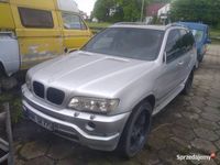 używany BMW X5 4.4i LPG CUSTOM Czerwone Skóry 22 felgi