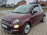 Używany Fiat 500 70 KM (51 kW) 2015 Wiśniowy Hatchback