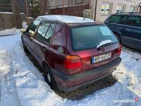 Używany VW Golf III 1993 Bordowy Hatchback