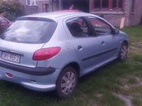 używany Peugeot 206 benzyna 1,4 2000 r. Okazja!