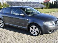 używany Audi A3 1,9tdi DUDKI11 Klimatr 2 str,Hak,Tempomat,El.szyby.…