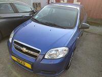 Używany Chevrolet Aveo 72 KM (52 kW) 2009 Niebieski Sedan/Limuzyna