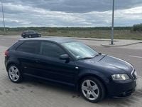 Używany Audi A3 S-Line 2007 Granatowy Hatchback