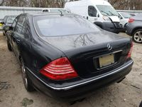 Używany Mercedes S55 AMG AMG 494 KM (363 kW) 2005 Czarny Sedan/Limuzyna