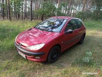 Używany Peugeot 206 2003 Czerwony Hatchback
