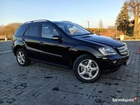 używany Mercedes ML320 CDI 4 MATIC 224KM SKÓRA CLIMATRONIC PARKTRONIC CZARNA PERŁA