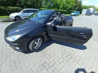 Używany Peugeot 206 CC 2003 Czarny Kabriolet
