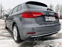 używany Audi A3 Sportback Virtual Navi Kamera 2.0 TDI 150 km 2020 rok